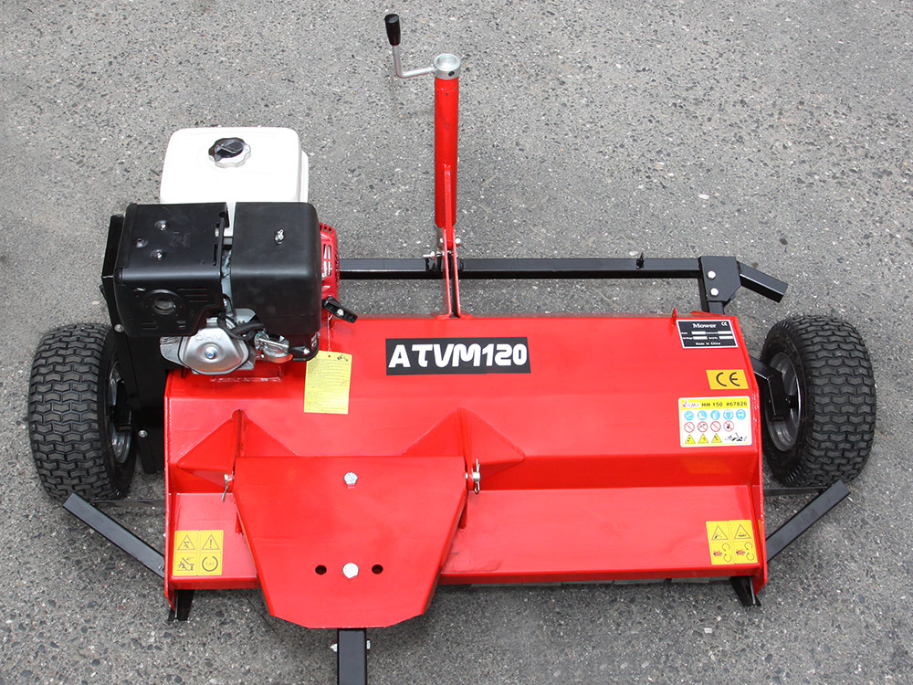 LevneMoto - ATV mulčovač s  Honda motorem  GX 390, červený