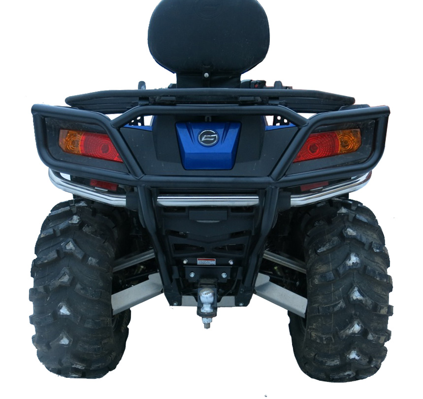 LevneMoto - ALUMINIUM BACK BUMPER BLACK - CFMOTO X8