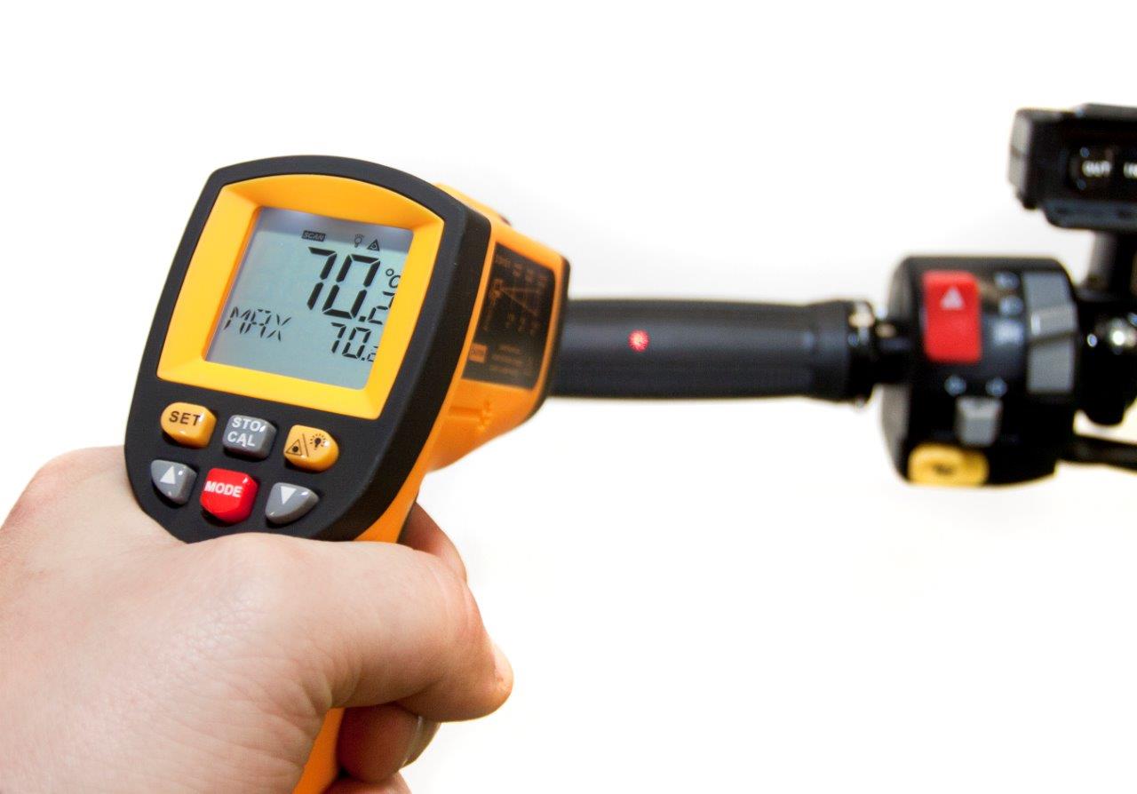 LevneMoto - Symtec ATV Heated Grip Kit, High/Low RR, Clamp on Grip