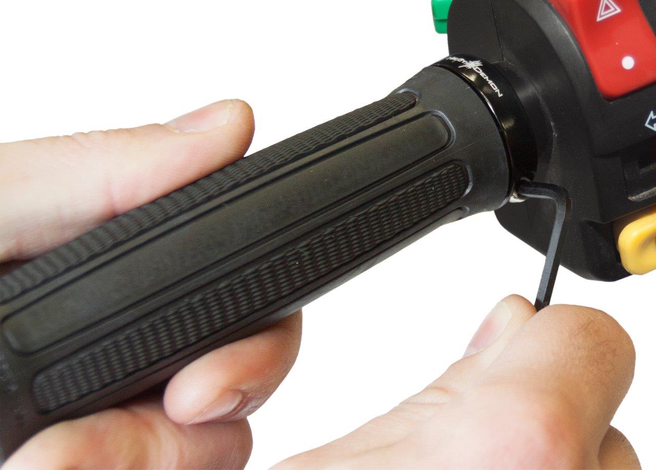 LevneMoto - Symtec ATV Heated Grip Kit, High/Low RR, Clamp on Grip