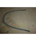 LevneMoto - Hadice rovná 4mm dlouhá 65cm s drátěnou ochranou