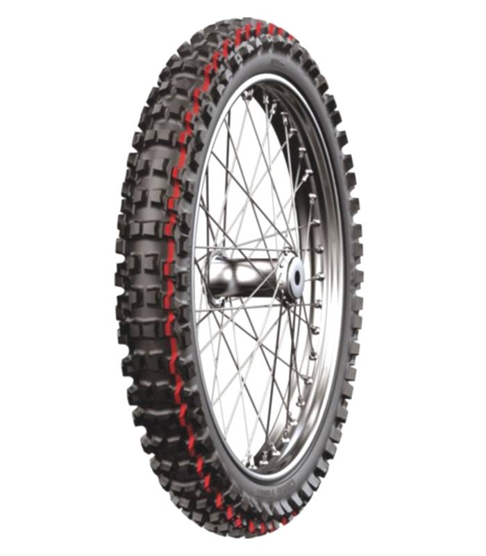 LevneMoto - Pneu 80/100-21 (51M) C-27 TT (červený pruh), MITAS - ČR