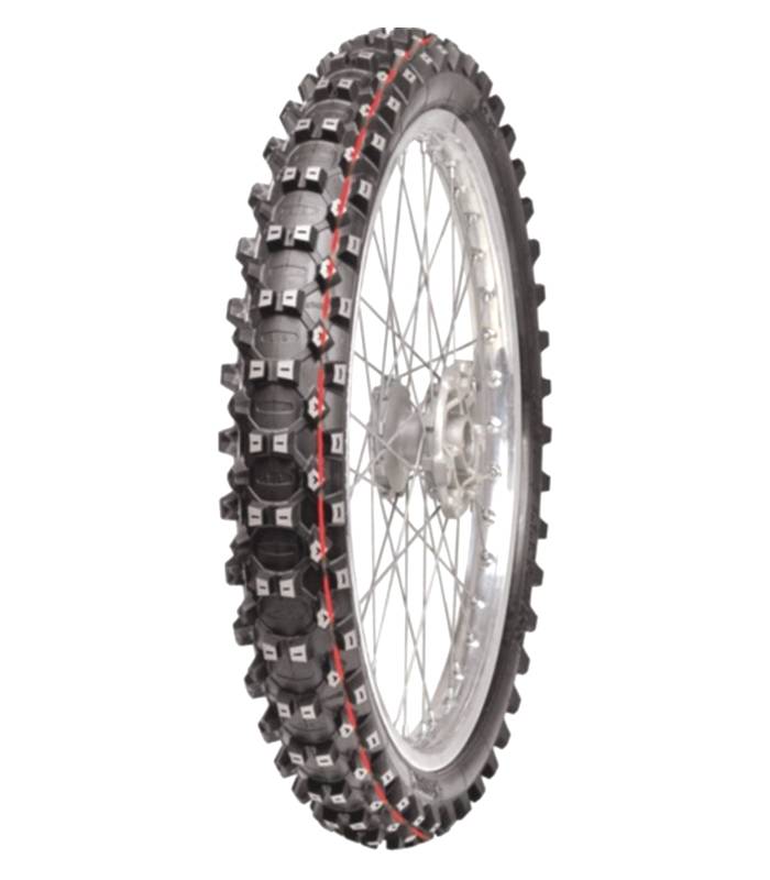 LevneMoto - Pneu 80/100-21 (51M) C-31 TERRACROSS TT (červený pruh), MITAS - ČR