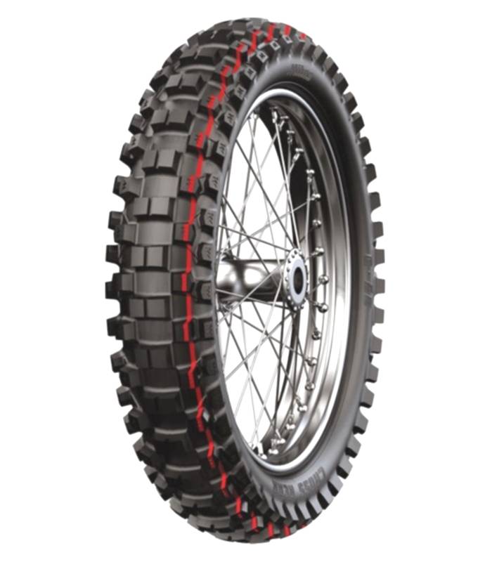 LevneMoto - Pneu 110/90-19 (62M) C-26 TT (červený pruh), MITAS - ČR