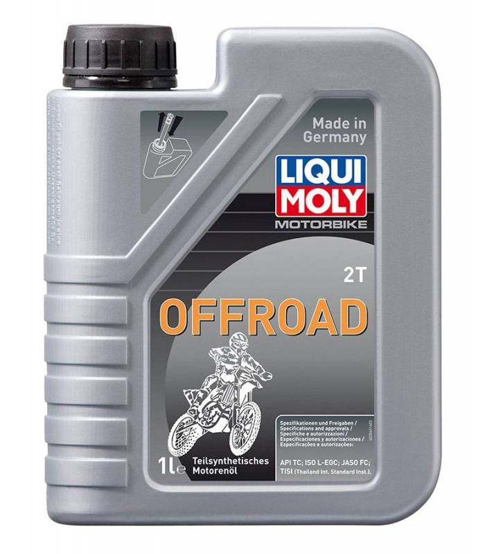 LevneMoto - LIQUI MOLY Motorbike 2T Offroad - polosyntetický motorový 2T olej 1l