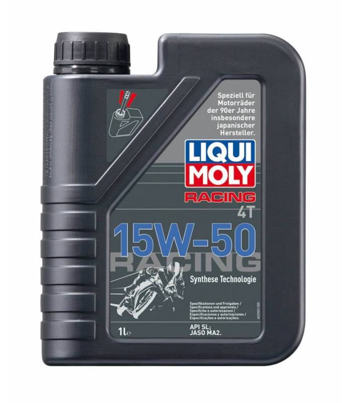 LevneMoto - LIQUI MOLY Motorbike 4T 15W-50 Street - polosyntetický motorový olej 1l