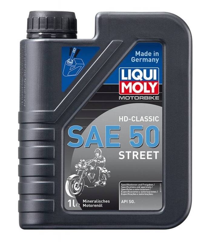 LevneMoto - LIQUI MOLY Motorbike HD-Classic SAE 50 Street - minerální motorový olej 1l