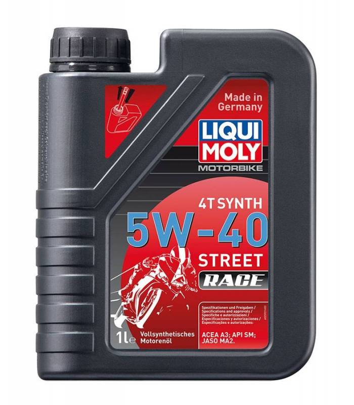 LevneMoto - LIQUI MOLY Motorbike 4T Synth 5W-40 Race - plně syntetický motorový olej 1l
