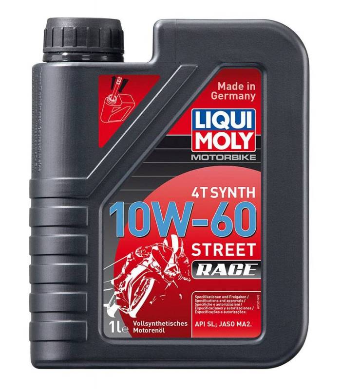 LevneMoto - LIQUI MOLY Motorbike 4T Synth 10W-60 Race - plně syntetický motorový olej 1l