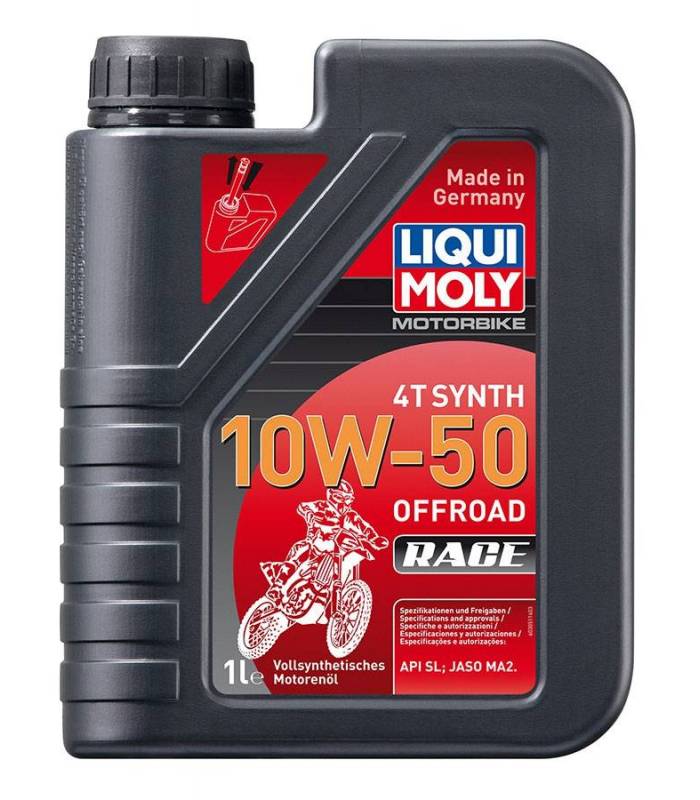 LevneMoto - LIQUI MOLY Motorbike 4T Synth 10W-50 Offroad Race - plně syntetický motorový ole