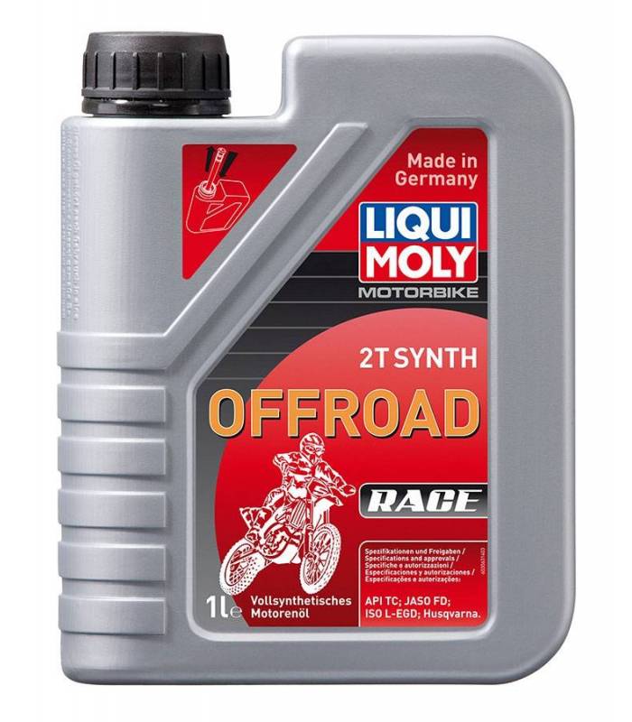 LevneMoto - LIQUI MOLY Motorbike 2T Synth Offroad Race - plně syntetický motorový olej 2T 1l