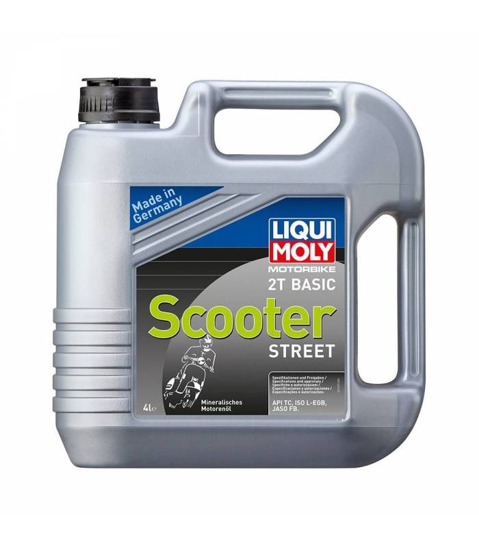 LevneMoto - LIQUI MOLY Motorbike 2T Basic Scooter - minerální motorový 2T olej 4l