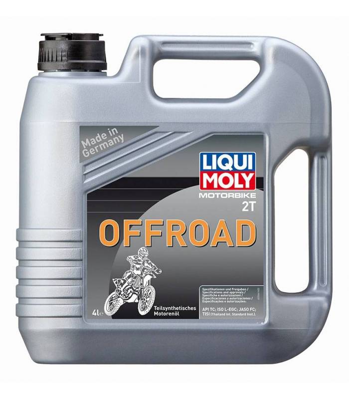 LevneMoto - LIQUI MOLY Motorbike 2T Offroad - polosyntetický motorový 2T olej 4l