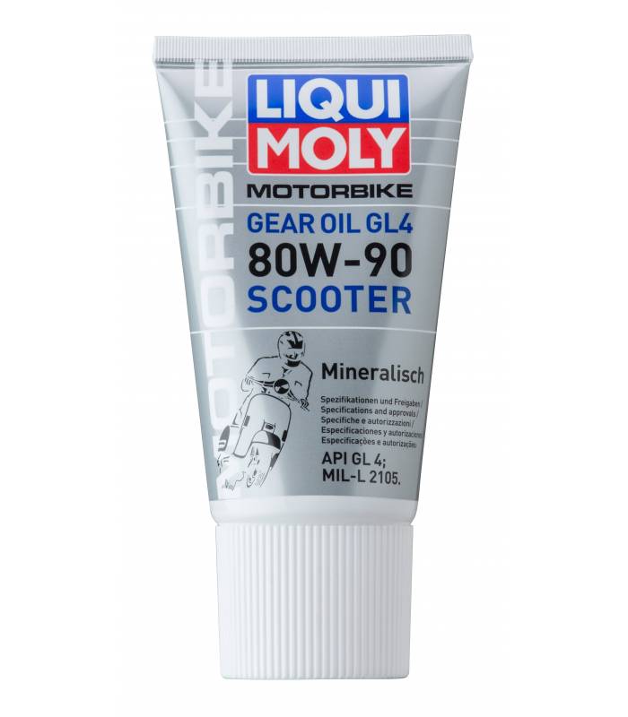 LevneMoto - LIQUI MOLY Motorbike Gear Oil GL 4 80W-90 Scooter - minerální převodový olej 150