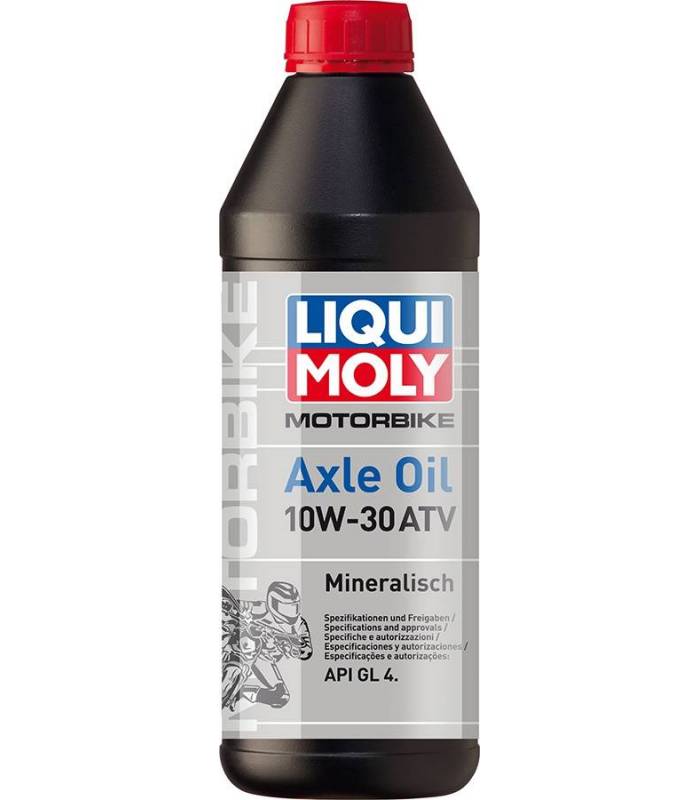 LevneMoto - LIQUI MOLY Motorbike Axle Oil 10W-30 ATV - minerální převodový olej 1l