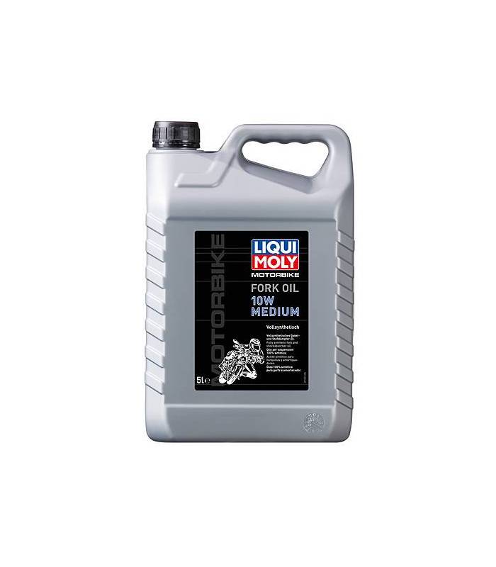 LevneMoto - LIQUI MOLY Motorbike Fork Oil 10W Medium - olej do tlumičů pro motocykly - střed