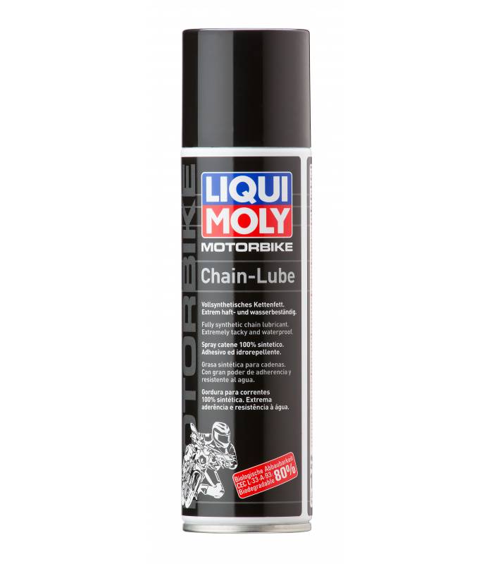 LevneMoto - LIQUI MOLY Motorbike Chain Lube - mazací tuk ve spreji na řetězy motocyklů 250ml