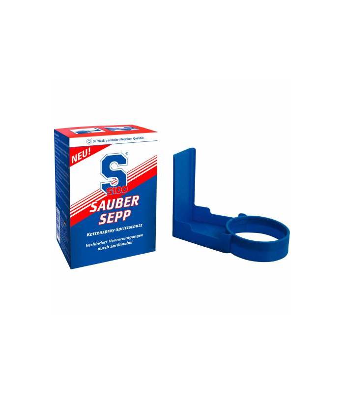 LevneMoto - S100 nástavec pro zachycení odkapávajícího maziva ke sprejům na řetězy - Sauber 