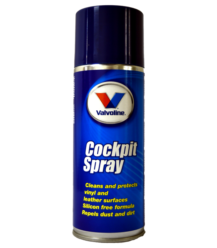 LevneMoto - VALVOLINE COCKPIT SPRAY čistič na vinyl a kůži 400 ml