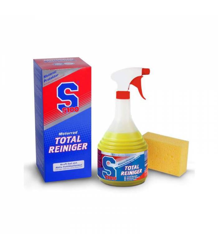 LevneMoto - S100 čistič motocyklu - Motorrad Total Reiniger  1l - Německo