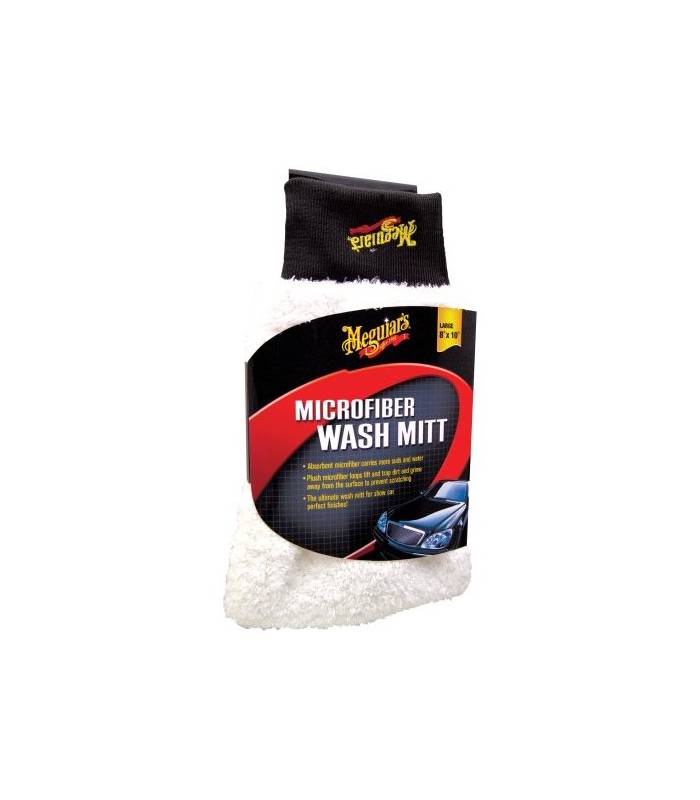 LevneMoto - MEGUIARS Microfiber Wash Mitt - mycí rukavice z mikrovláken 20cm x 28cm x 4cm