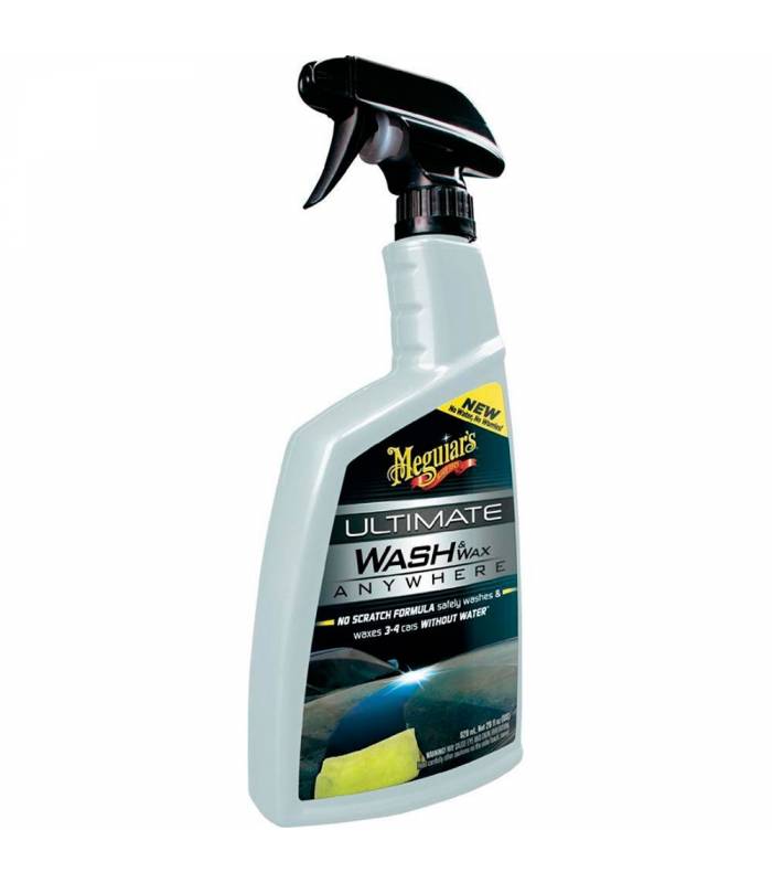 LevneMoto - MEGUIARS Ultimate Wash & Wax Anywhere - přípravek pro mytí bez vody, 768 ml