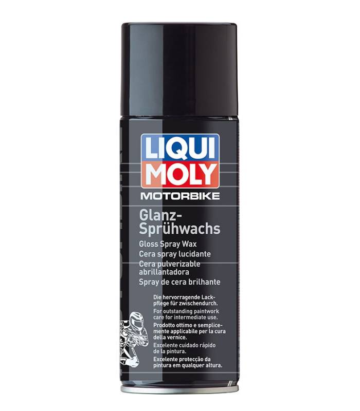 LevneMoto - LIQUI MOLY Motorbike Glanz Sprühwachs - lesklý vosk na motocykly ve spreji 400ml
