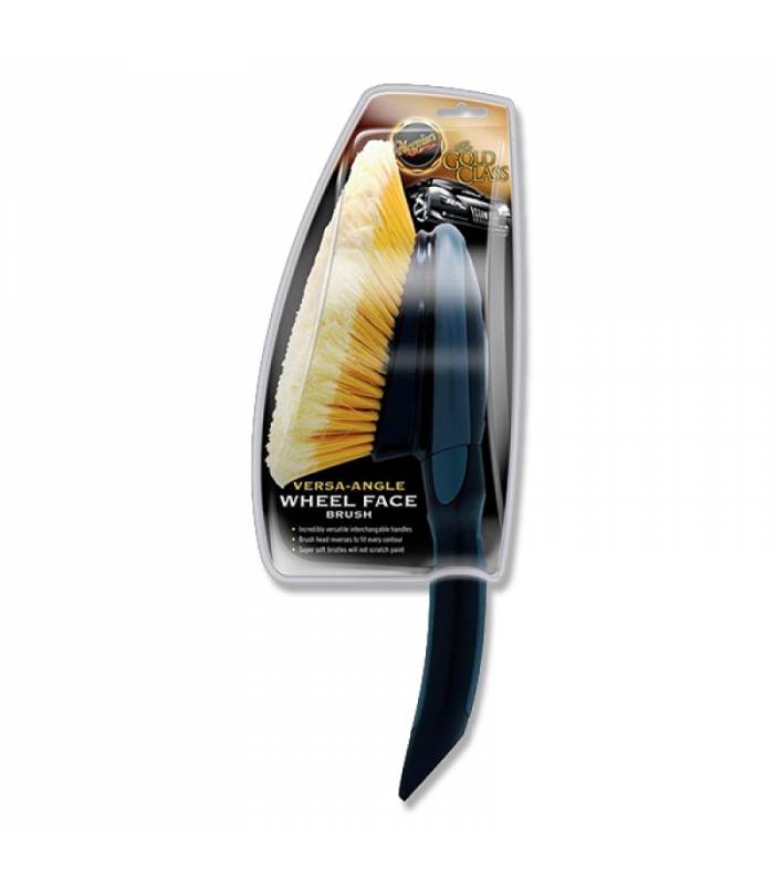 LevneMoto - MEGUIARS Versa Angle wheel Brush - kartáč na kola s krátkým držadlem