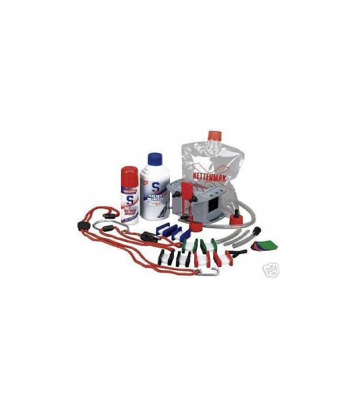 LevneMoto - Pračka na motocyklové řetězy - Kettenmax Premium (kompletní sada vč. čističe a k