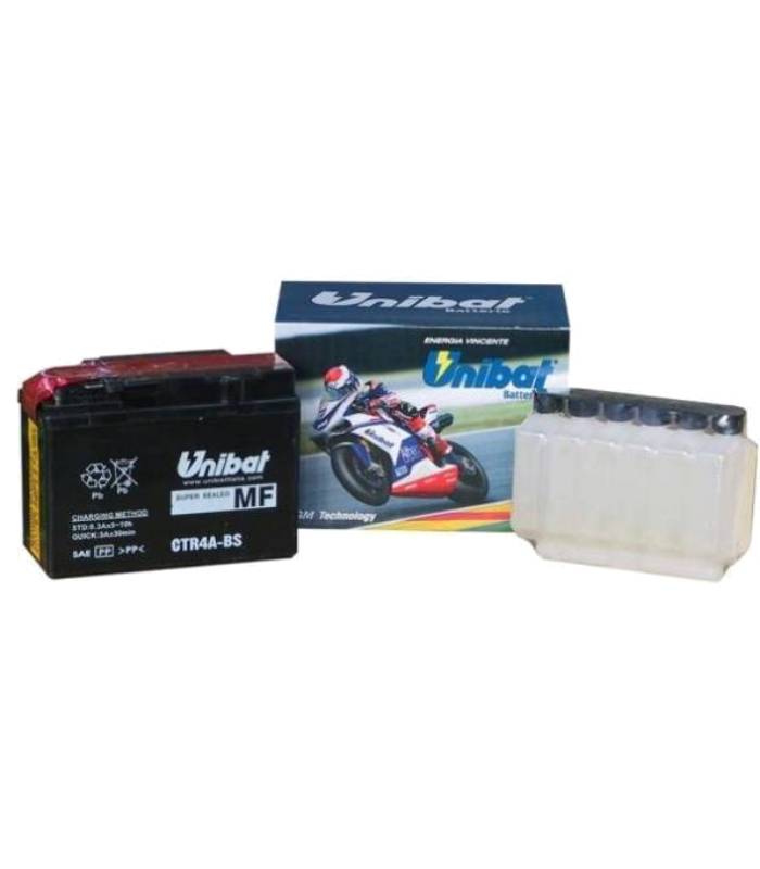 LevneMoto - Motobaterie 12V, CTR4A-BS, 2,3Ah, 45A, bezúdržbová MF AGM 114x49x86, UNIBAT - It