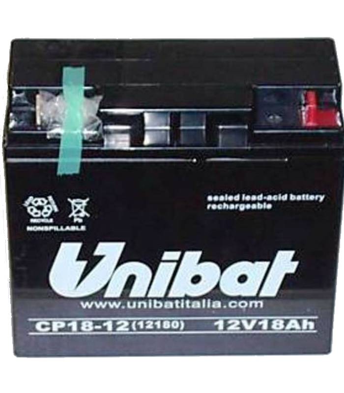 LevneMoto - Motobaterie 12V, CP18-12, 18Ah, 260A, bezúdržbová MF AGM 181x76x167, UNIBAT - It