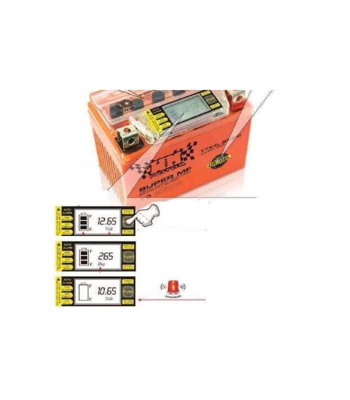 LevneMoto - Baterie iGEL 12V 6Ah gelová  (YTX7A-BS)
