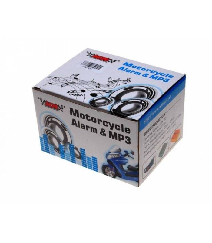LevneMoto - Moto alarm s audio a MP3 - WM Motor