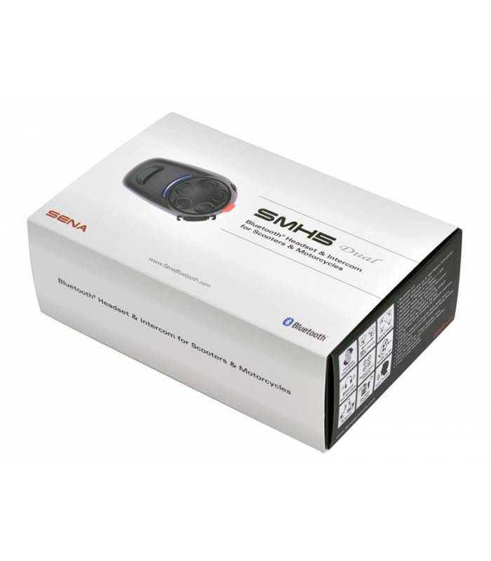 LevneMoto - Bluetooth handsfree headset SMH5 (dosah 0,4 km), SENA