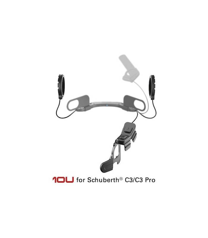 LevneMoto - Bluetooth handsfree headset 10U pro přilby Schuberth C3/C3 Pro (dosah 1,6 km), S