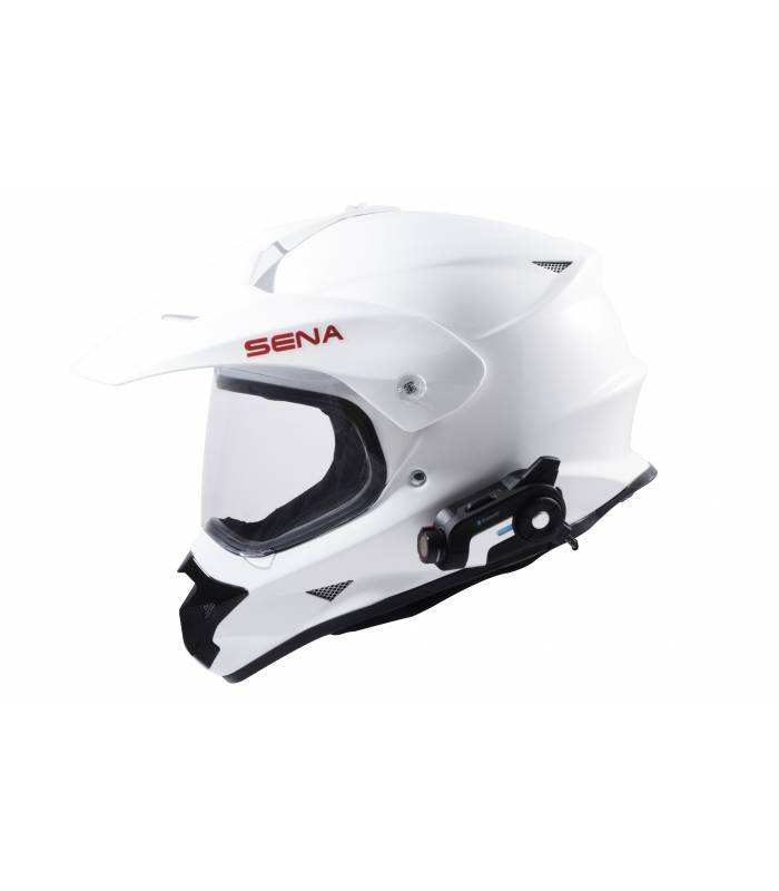 LevneMoto - Bluetooth handsfree headset s integrovanou kamerou 10C (dosah 1,6 km), SENA