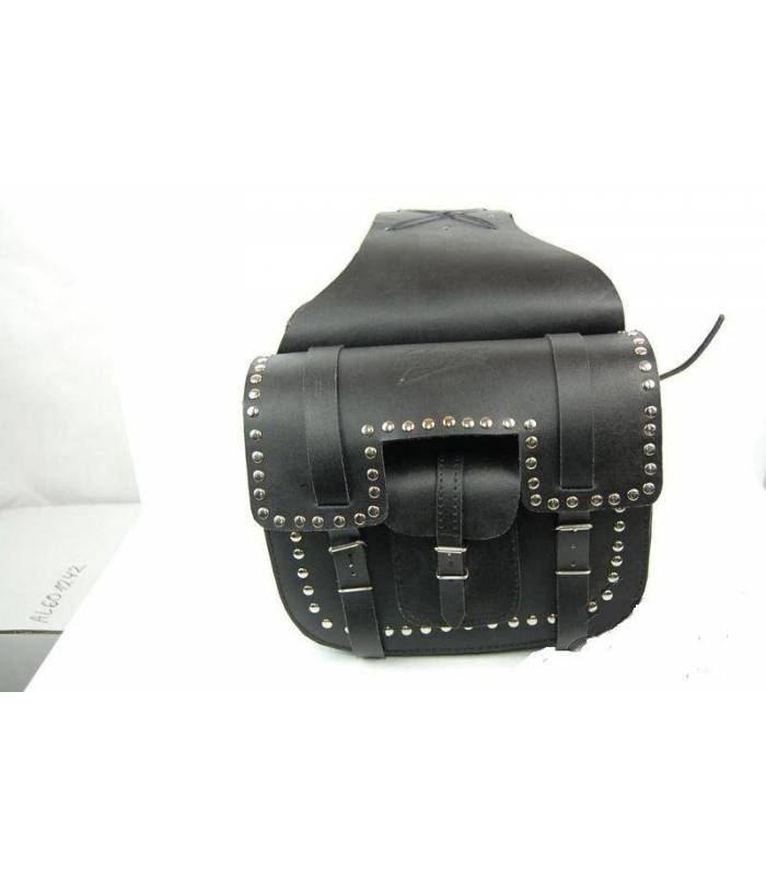 LevneMoto - Boční kožené brašny na motocykl Sunway SW2