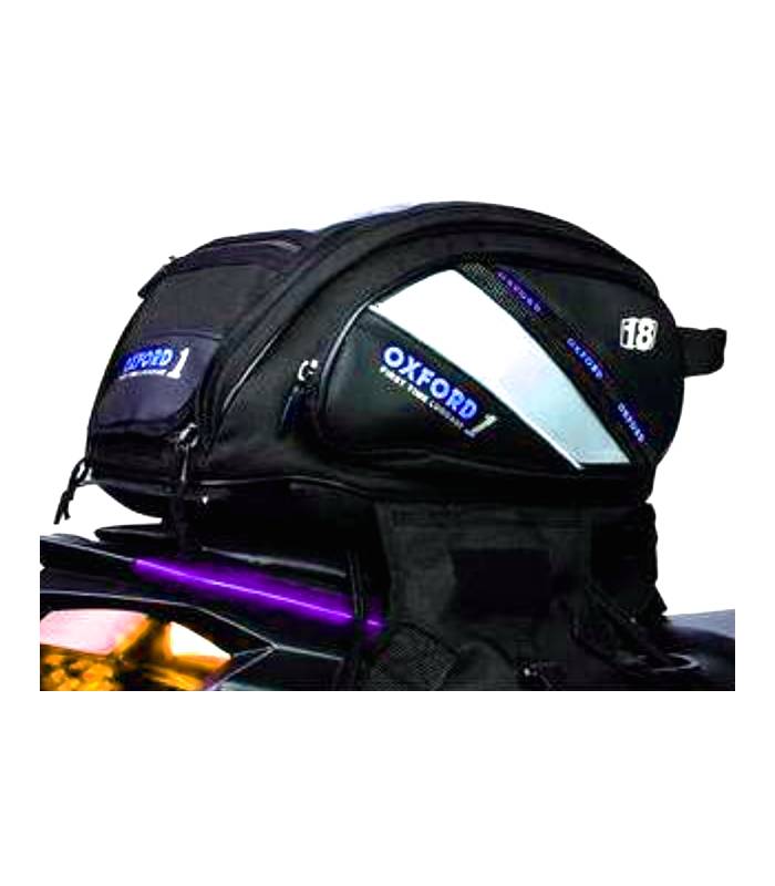 LevneMoto - Tankbag a brašna na sedlo 1st Time Tank 'n' Tailer, OXFORD - Anglie (černá, obje