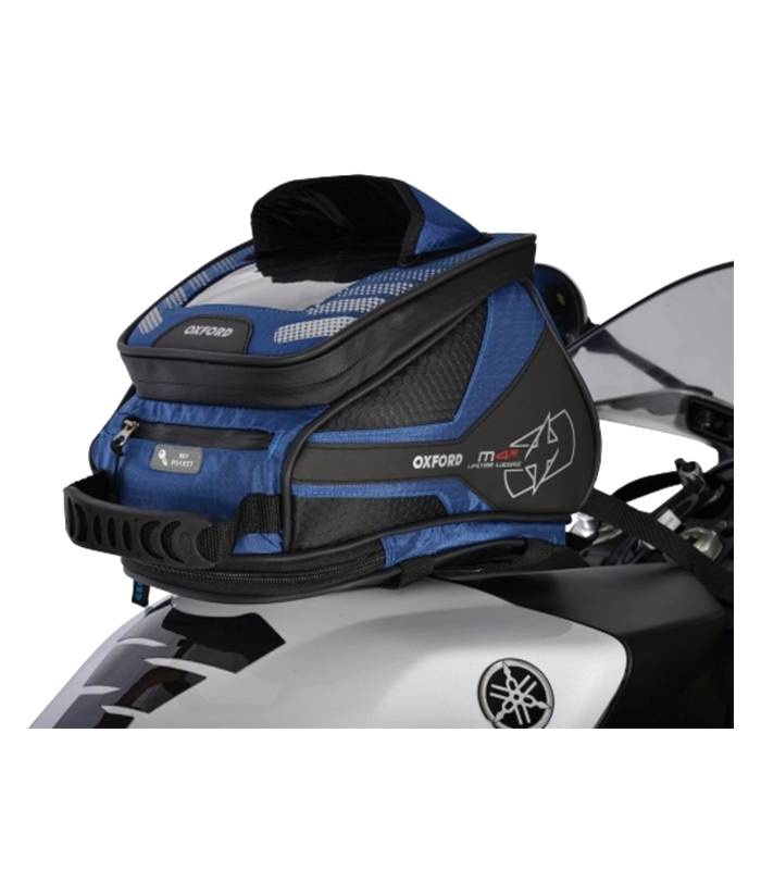 LevneMoto - Tankbag a brašna na sedlo M4R Tank 'n' Tailer, OXFORD - Anglie (modrý, s magneti