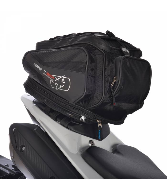 LevneMoto - Tankbag a brašna na sedlo T30R Time Tank 'n' Tailer, OXFORD - Anglie (černá, obj