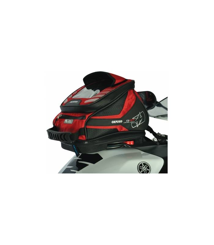 LevneMoto - Tankbag na motocykl Q4R QR, OXFORD - Anglie (černý, s rychloupínacím systémem na