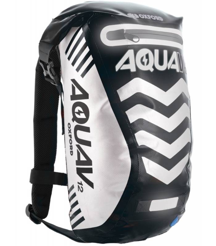 LevneMoto - Vodotěsný batoh Aqua V12 Extreme Visibility 2016, OXFORD - Anglie (černá/reflexn