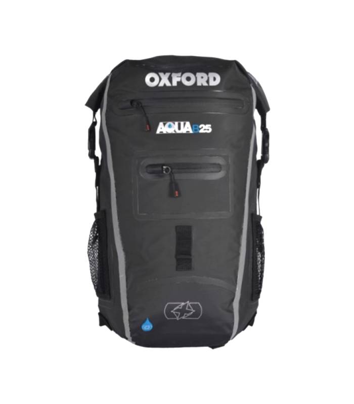 LevneMoto - Vodotěsný batoh Aqua25R 2016, OXFORD - Anglie (černá/šedá, objem 25l)