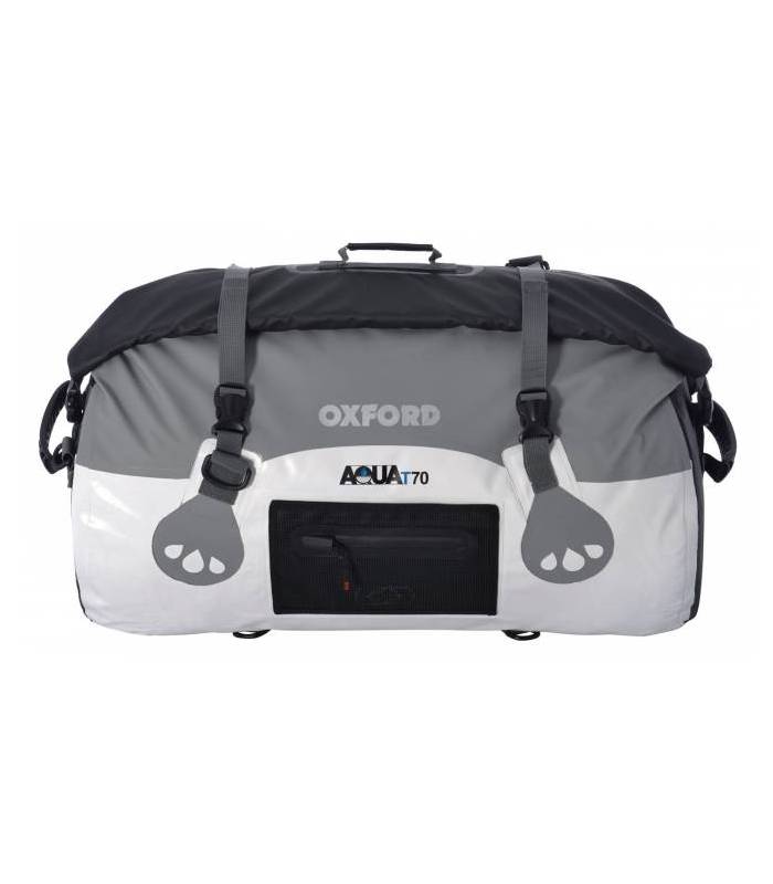 LevneMoto - Vodotěsný vak Aqua70 Roll Bag 2016, OXFORD - Anglie (bílý/šedý, objem 70l)