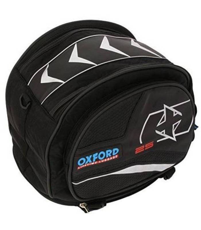 LevneMoto - Brašna na přilbu X25 Lifetime Tailpack Deluxe, OXFORD - Anglie (černá, objem 25l