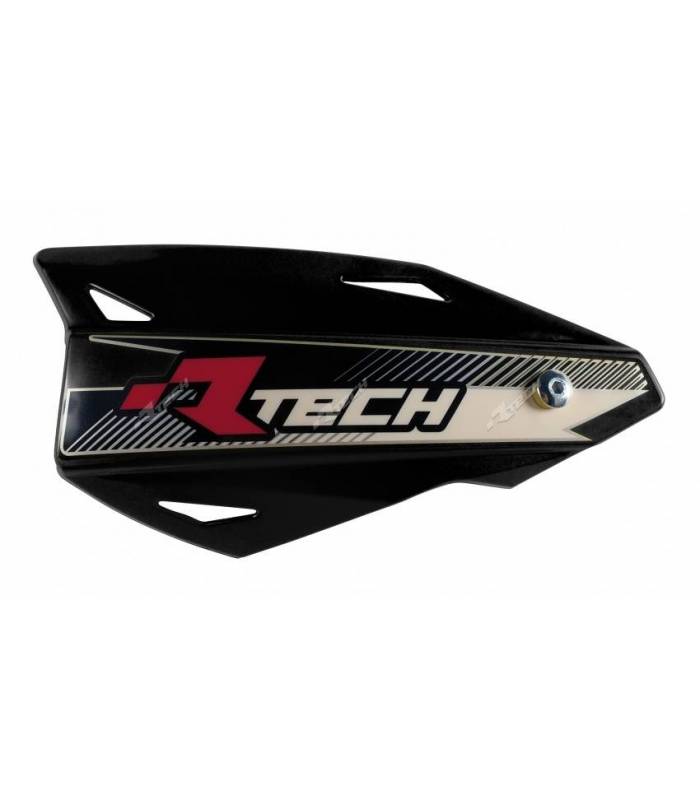 LevneMoto - Náhradní plasty krytů páček Vertigo, RTECH - Itálie (černé, pár)