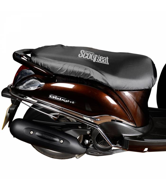 LevneMoto - Plachta na sedla skůtrů Scooter Seat Cover, OXFORD - Anglie (černá)
