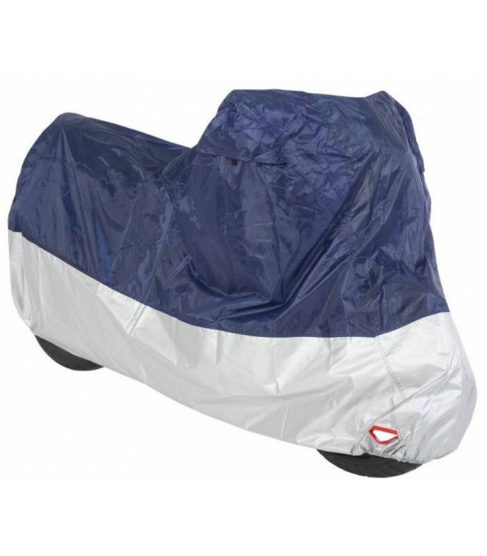 LevneMoto - Plachta na motorku Aquatex, NOX - Francie (modrá/stříbrná)