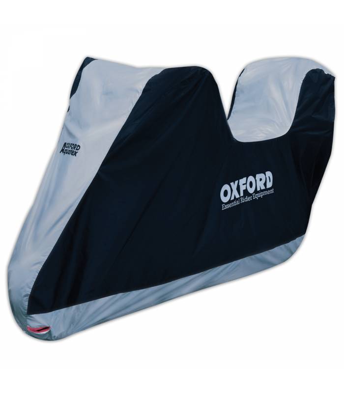 LevneMoto - Plachta na motorku Aquatex s prostorem na kufr model 2016, OXFORD - Anglie (čern