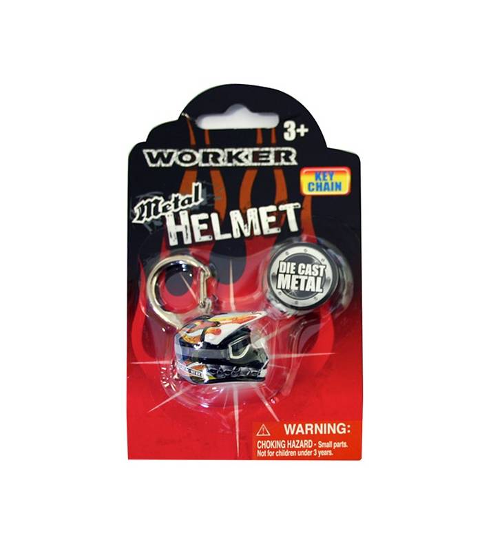 LevneMoto - Klíčenka mini helma WORKER